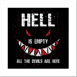 HELL IS EMPTY Posters and Art